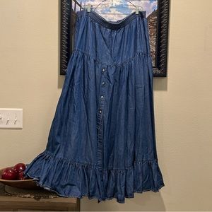 Double D Ranch Denim Skirt